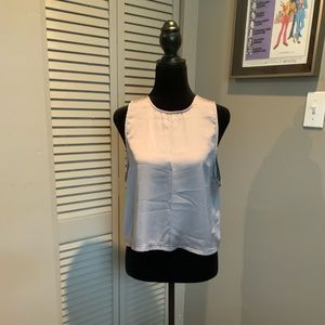 NWOT Abercrombie & Fitch, Gray Crop Tank, Large